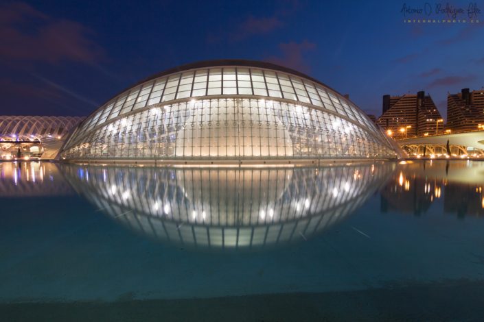 Hemisferic de la Ciudad de las Artes y la Ciencias de Valencia