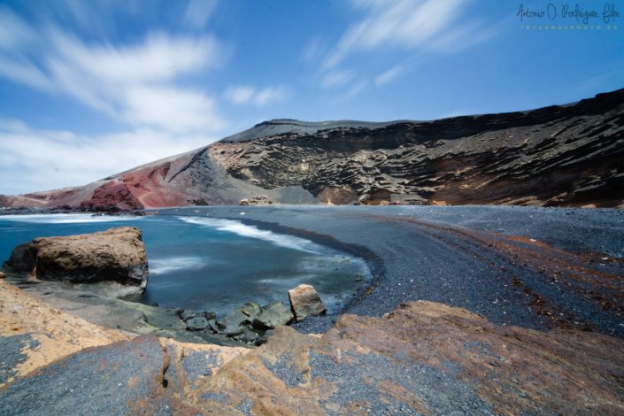 Playa de El Golfo. Lanzarote