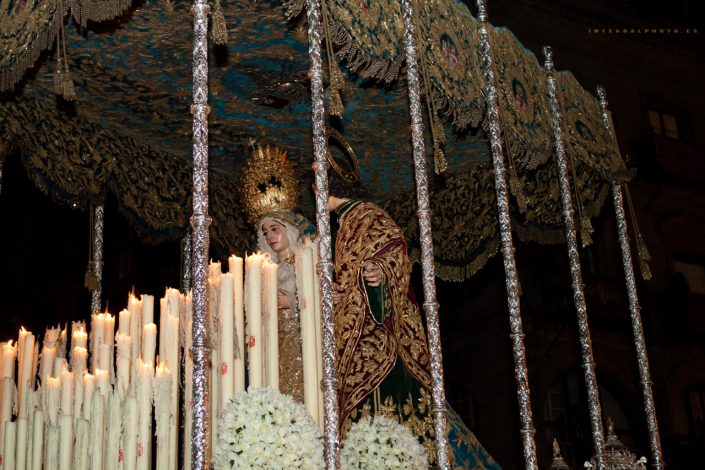 Hermandad de Pasión. Imagen de Nuestra señora de la Merced.