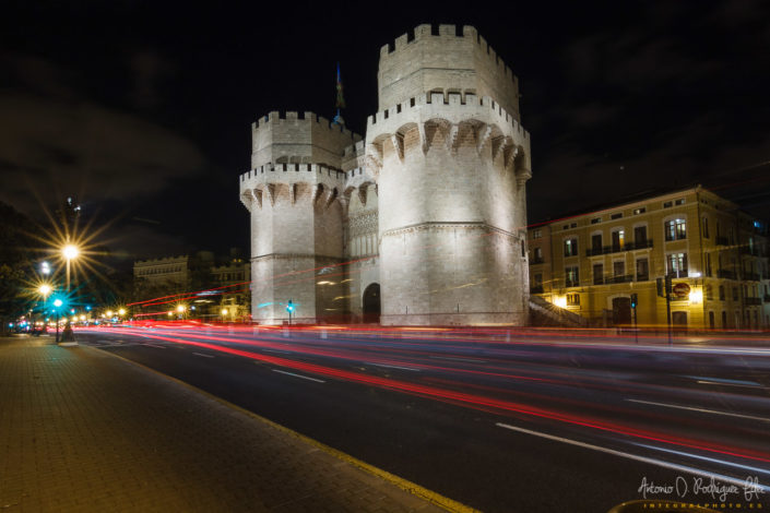 Las Torres de Serranos de Valencia